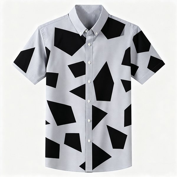 Men's Premium Summer New Shirt - Cotton Short Sleeve Casual Button-Down